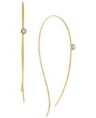 Vince Camuto Gold-tone Stone Threader Earrings