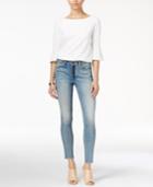 True Religion Jennie Curvy Button-fly Skinny Jeans
