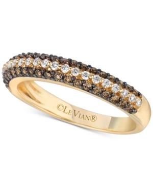 Le Vian Chocolatier Diamond Band (1/2 Ct. T.w.) In 14k Gold