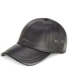 Brooklyn Hat Co. Men's Leather Baseball Cap