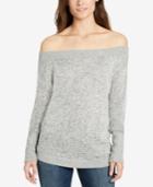 William Rast Hunter One-shoulder Sweater