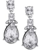 Givenchy Multi-crystal Pear Drop Earrings