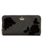 Kate Spade New York Cameron Street Flocked Roses Lacey Wallet