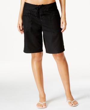 Island Escape Lace-up Board Shorts Women's Swimsuit