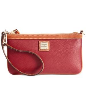 Dooney & Bourke Pebble Large Slim Wristlet