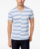 Inc International Concepts Men's Alternating Striped T-shirt, Created For Macy's