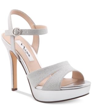 Nina Shara Platform Evening Sandals Women's Shoes