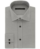 Sean John Men's Classic-fit Black Ink Print Dress Shirt