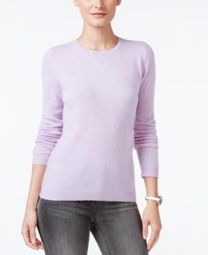 Charter Club Cashmere Crew-neck Sweater, Only At Macy's, 5 Colors Available