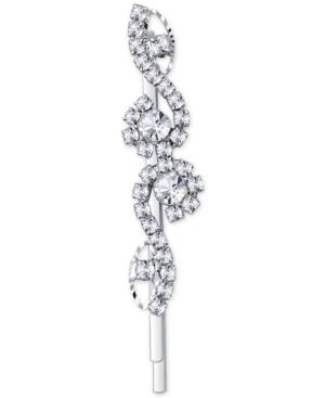 Say Yes To The Prom Silver-tone Rhinestone Swirl Hair Pin, A Macy's Exclusive Style