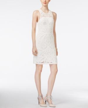 Bar Iii Sleeveless Crochet Dress, Only At Macy's