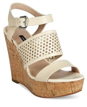 French Connection Devi Platform Wedge Sandals Women's Shoes