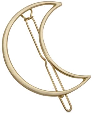 Guess Gold-tone Moon Hair Barrette