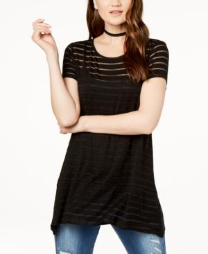 I.n.c. Illusion-striped Top, Created For Macy's