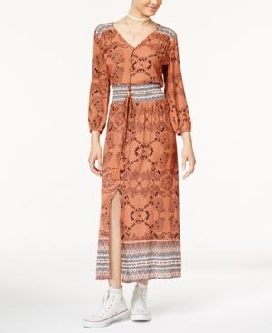 American Rag Juniors' Printed Maxi Dress, Only At Macy's