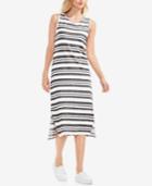 Two By Vince Camuto Striped Midi Dress
