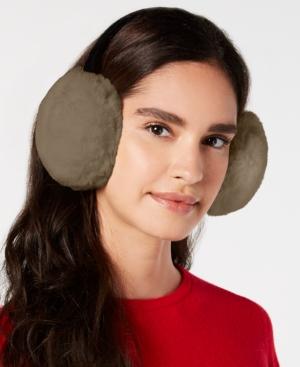 I.n.c. Velvet & Faux-fur Earmuffs, Created For Macy's