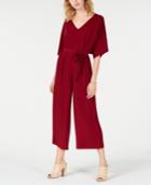 Be Bop Juniors' V-neck Dolman Sleeve Jumpsuit