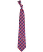 Eagles Wings Texas Rangers Checked Tie