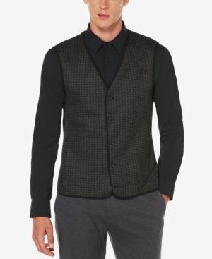 Perry Ellis Men's Slim-fit Jacquard Vest