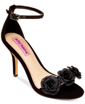 Betsey Johnson Bromme Two-piece Dress Sandals Women's Shoes