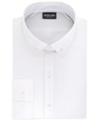Kenneth Cole Reaction Men's Slim-fit Techni-cole 3 Way Flex White Dress Shirt
