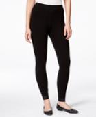Style & Co. Petite Lace-hem Leggings, Only At Macy's