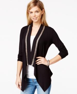 Guess Draped Asymmetrical Cardigan