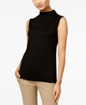 Calvin Klein Mock-neck Knit Top