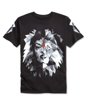 Moda Seta Men's Empire Lion Graphic T-shirt