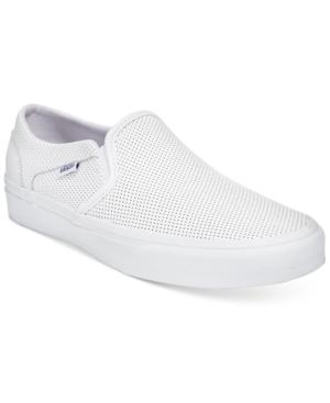 Vans Women's Asher Classic Slip-on Sneakers Women's Shoes