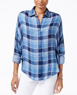 William Rast Aster Plaid Shirt