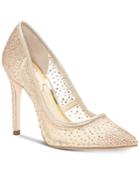Jessica Simpson Prianne Embellished Mesh Pumps Women's Shoes