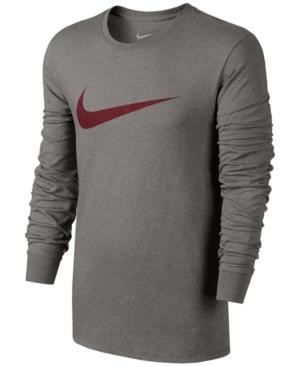 Nike Mens Long Sleeve Swoosh T-shirt