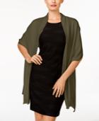 I.n.c. Satin Wrap & Scarf In One, Created For Macy's