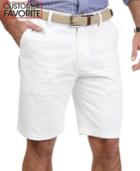 Nautica Flat Front Twill Shorts Shorts