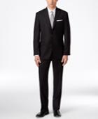 Calvin Klein Men's Slim-fit Black Suit