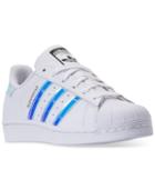 Adidas Girls' Superstar Casual Sneakers From Finish Line