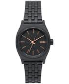 Nixon Men's Time Teller Black Stainless Steel Bracelet Watch 37mm A399