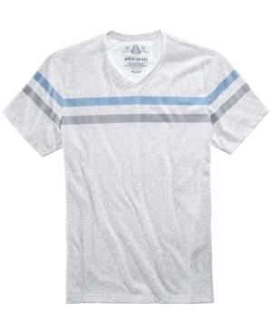 American Rag Men's Striped Heathered T-shirt, Created For Macy's