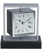 Citizen Decorative Accent Silver-tone & Black Clock