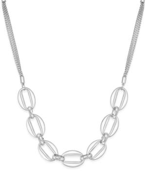 Charter Club Silver-tone Large Link Long Length Necklace, Only At Macy's