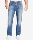 William Rast Men's Legacy Relaxed-straight Fit Stretch Jeans