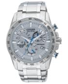 Citizen Watch, Men's Eco-drive Perpetual Chrono A-t Stainless Steel Bracelet 42mm At4000-53b - A Macy's Exclusive