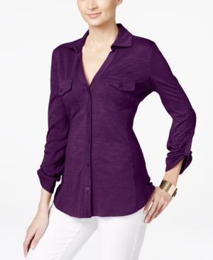 Inc International Concepts Utility Shirt, Only At Macy's