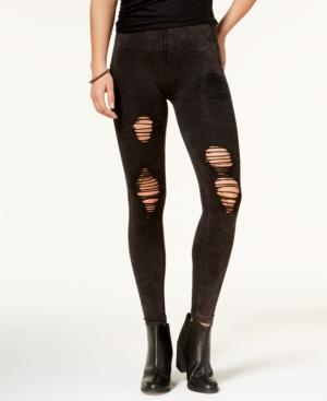 Ultra Flirt Juniors' Ripped Soft Leggings