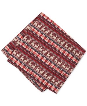 Bar Iii Men's Oh Deer Print Pocket Square, Only At Macy's