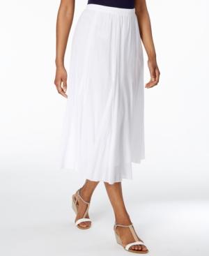 Alfred Dunner Bahama Bays Midi Skirt