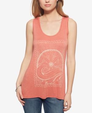 Jessica Simpson Paradise Graphic Tank Top