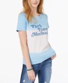 Freeze 24-7 Juniors' Mermaid Cotton Dip-dyed T-shirt